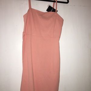 Forever 21 woven pink dress